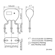 村田晶振,進口村田陶瓷晶振,CSTLS16M0X53-A0晶振