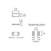 高利奇晶振,CM7V04晶振,32.768KHZ晶振