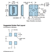 Ecliptek晶振,EA1620HA12-20.000M晶振,貼片晶振