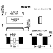 Rubyquartz晶振,RT3215晶振,RT3215-32.768-9-TR晶振
