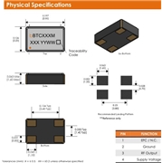 Bliley晶振,BTCS5晶振,BTCS5-20.000M-GBCDT晶振